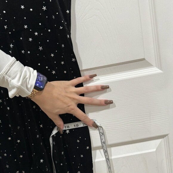 Women’s Nasty Gal Black‎ Star Jumpsuit Size 6 Nastygal - Picture 9 of 12